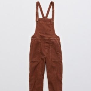 BRAND NEW - American Eagle - Aerie Were & Play Corduroy Overalls